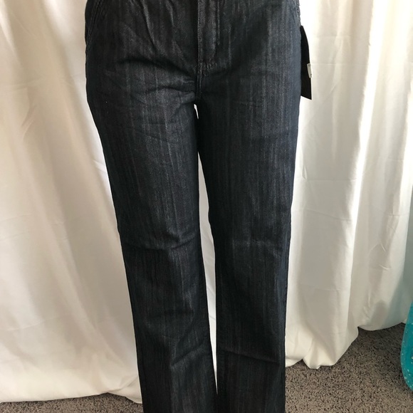 Denim Dark Blue Jeans Pants Sz 31 - Picture 2 of 4